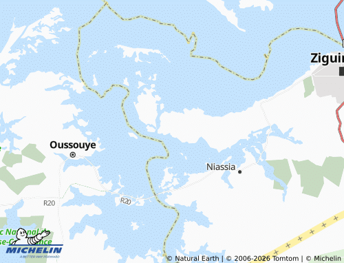 MICHELIN Enampore map - ViaMichelin
