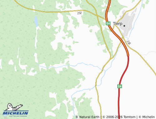 MICHELIN Munga map - ViaMichelin
