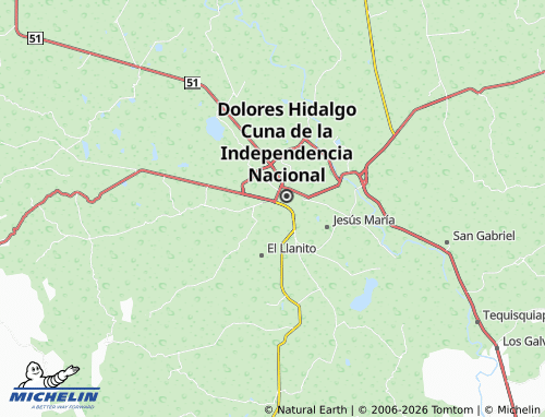 MICHELIN La Esperanza 2 Turquesa map - ViaMichelin