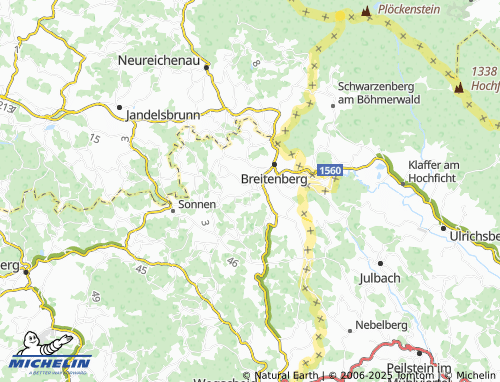 MICHELIN-Landkarte Gegenbach - ViaMichelin