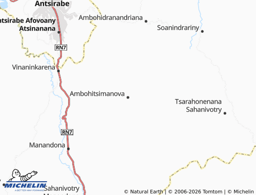 Mappa MICHELIN Ambohitsimanova - ViaMichelin