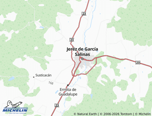Mapa MICHELIN Caxcán - ViaMichelin