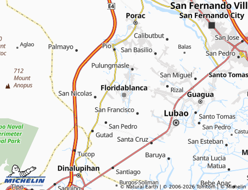 MICHELIN Floridablanca map - ViaMichelin