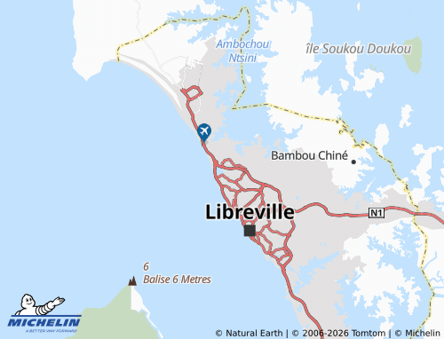 MICHELIN Bas de Guégué map - ViaMichelin