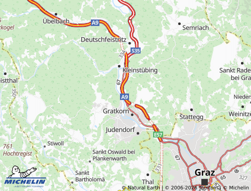 MICHELIN Eggenfeld map - ViaMichelin