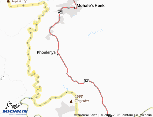 MICHELIN Mapeleng map - ViaMichelin