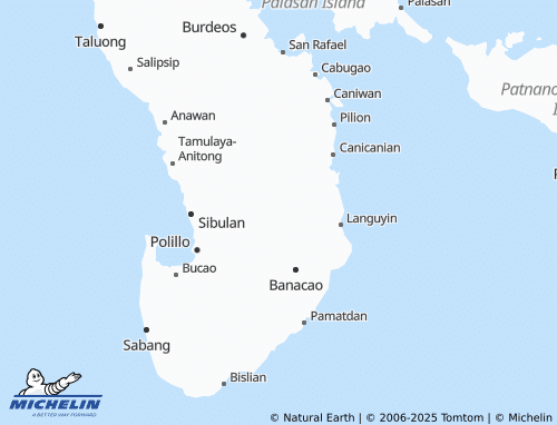 MICHELIN-Landkarte Pinaglubayan - ViaMichelin