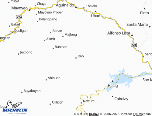 MICHELIN Itab map - ViaMichelin