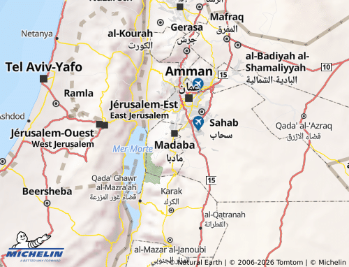 Kaart MICHELIN Madaba - ViaMichelin