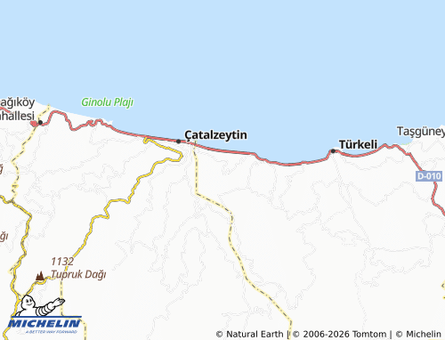 Mappa MICHELIN Gencek - ViaMichelin