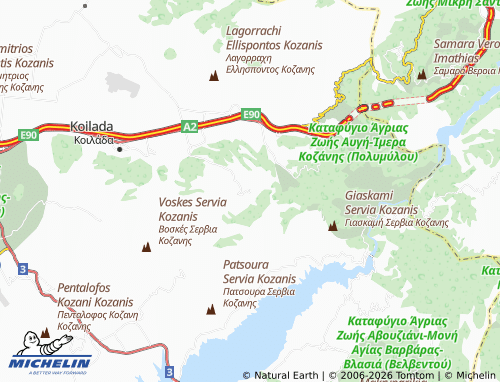 Carte MICHELIN Skafi - ViaMichelin
