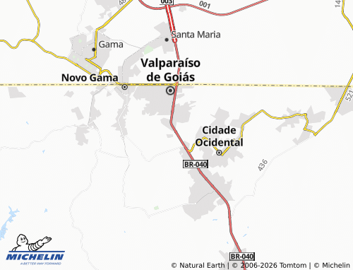 Mapa MICHELIN Cidade Jardins - ViaMichelin