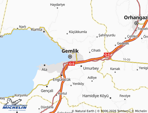 Kaart MICHELIN Eşref Dinçer - ViaMichelin