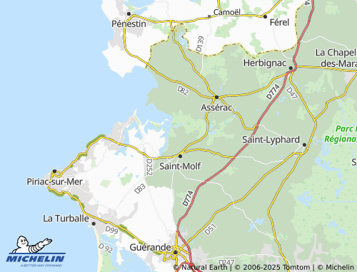 Mapa MICHELIN Boulay - ViaMichelin