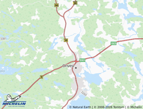 MICHELIN-Landkarte Lehdistö - ViaMichelin
