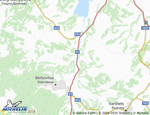 MICHELIN-Landkarte Komarevo - ViaMichelin
