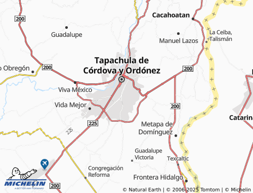 MICHELIN San José El Edén map - ViaMichelin