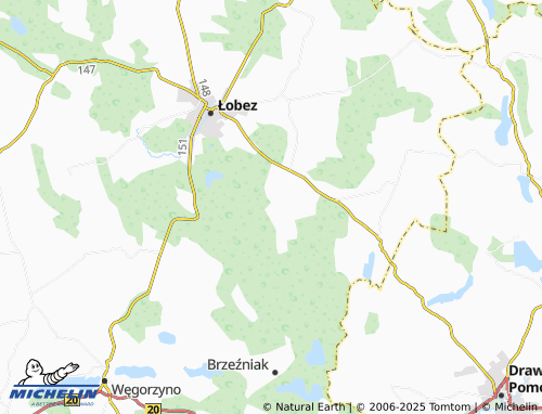 MICHELIN Bonin map - ViaMichelin