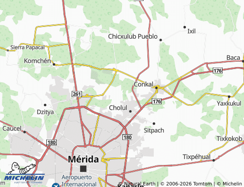 Mapa MICHELIN Tixcuytún - ViaMichelin