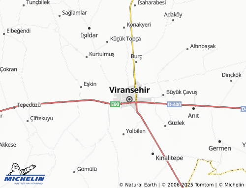 Carte MICHELIN Azadi - ViaMichelin