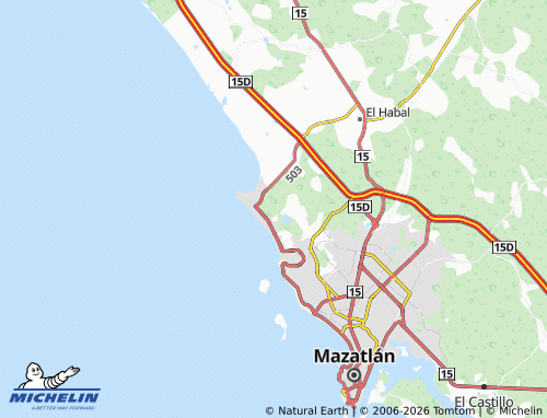 Mapa MICHELIN El Palmar - ViaMichelin