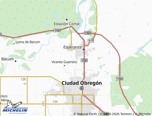 MICHELIN Alameda Ampliación map - ViaMichelin