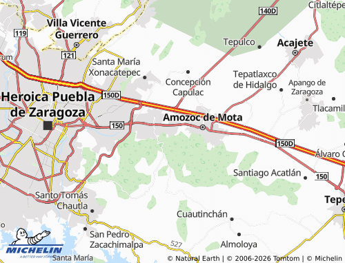 Mapa MICHELIN San Mateo Mendizábal - ViaMichelin