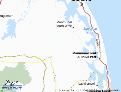Mappa MICHELIN Panichchiyadimunmari - ViaMichelin