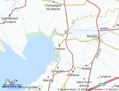 Mapa MICHELIN Charron - ViaMichelin