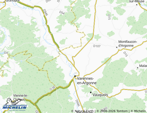 Mapa MICHELIN Charpentry - ViaMichelin