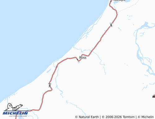 Mapa MICHELIN Ross - ViaMichelin