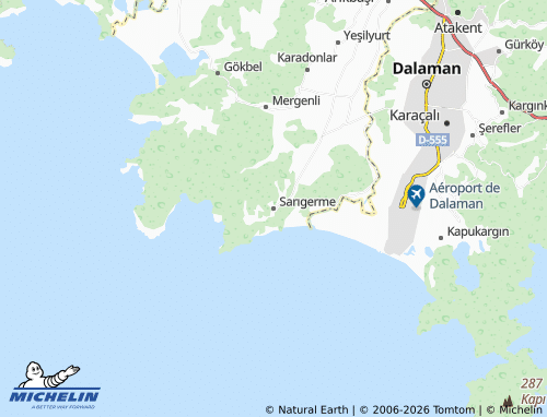 Mappa MICHELIN Sarıgerme - ViaMichelin