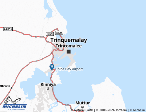 Mappa MICHELIN Manayaveli - ViaMichelin