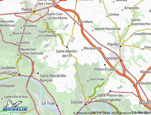 MICHELIN-Landkarte La Pierre - ViaMichelin