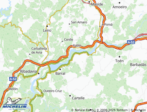 MICHELIN-Landkarte Prado de Miño (Santa María) - ViaMichelin