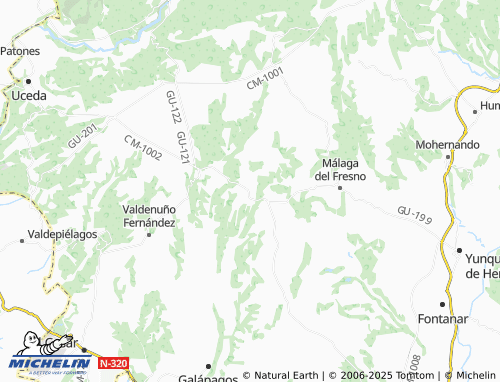 Mapa MICHELIN Fuentelahiguera de Albatages - ViaMichelin