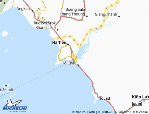 Mapa MICHELIN Bình San - ViaMichelin