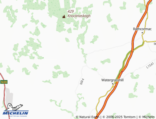Mappa MICHELIN Glenville - ViaMichelin