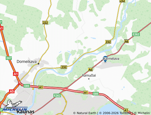 Mapa MICHELIN Lapės - ViaMichelin
