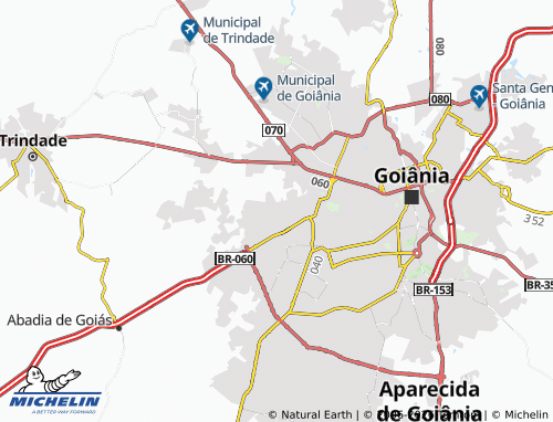 Mappa MICHELIN Barão Goiá IV - ViaMichelin