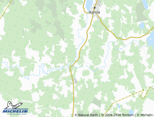 Carte MICHELIN Kantti - ViaMichelin