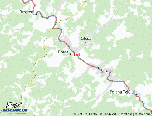 MICHELIN Soci map - ViaMichelin