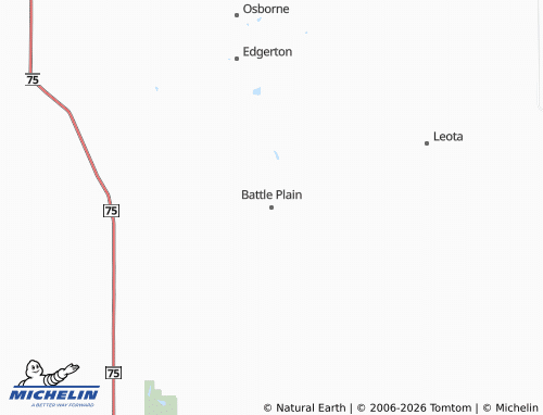 Mapa MICHELIN Battle Plain - ViaMichelin