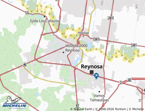 MICHELIN Alta Vista map - ViaMichelin