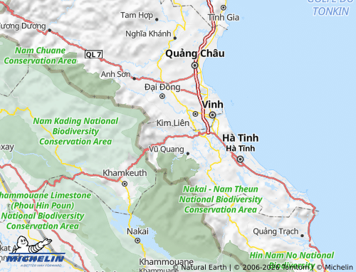 Mappa MICHELIN Hương Sơn - ViaMichelin