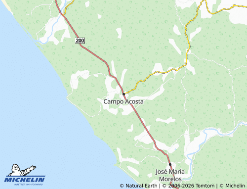 Kaart MICHELIN Campo Acosta - ViaMichelin