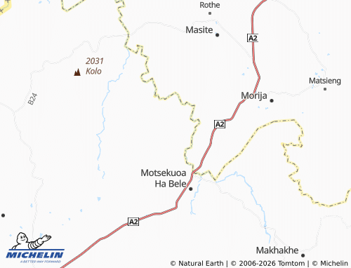 MICHELIN Ha Mosala map - ViaMichelin