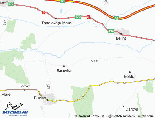 Mapa MICHELIN Drăgoiești - ViaMichelin