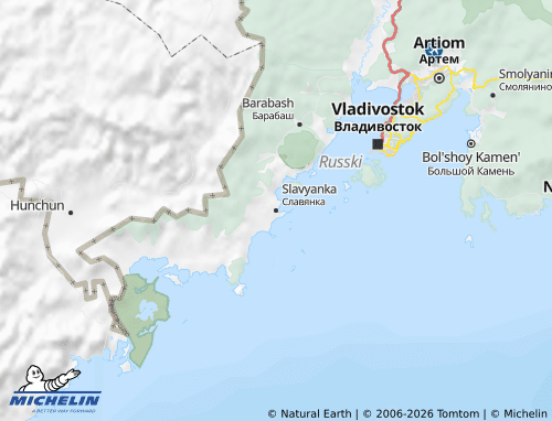 MICHELIN-Landkarte Chasanski Rajon - ViaMichelin
