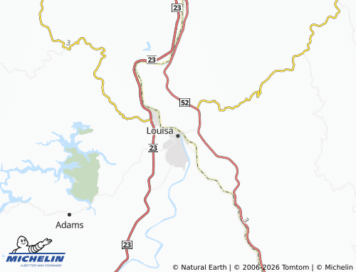 Mappa MICHELIN Louisa - ViaMichelin